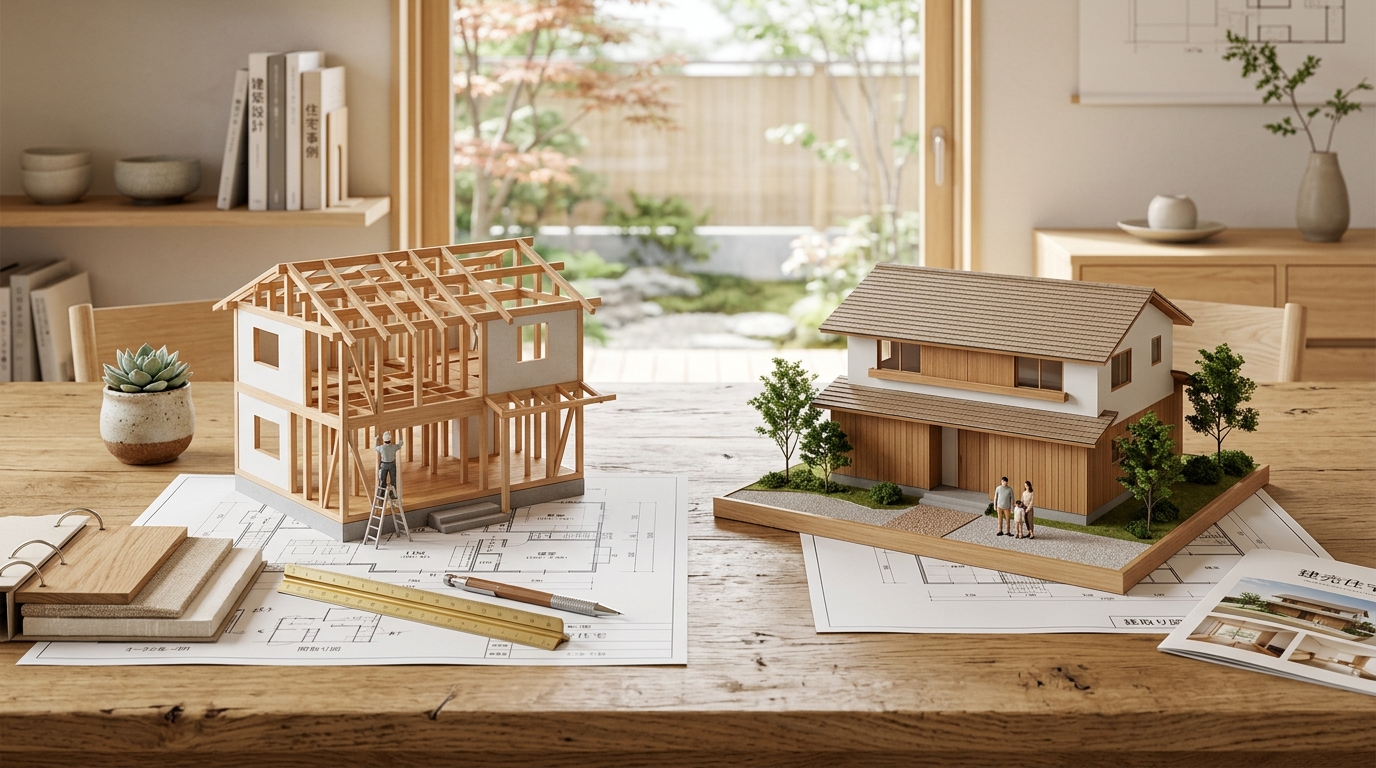 注文住宅 vs 建売住宅|どっちが向いてる?後悔しない判断基準