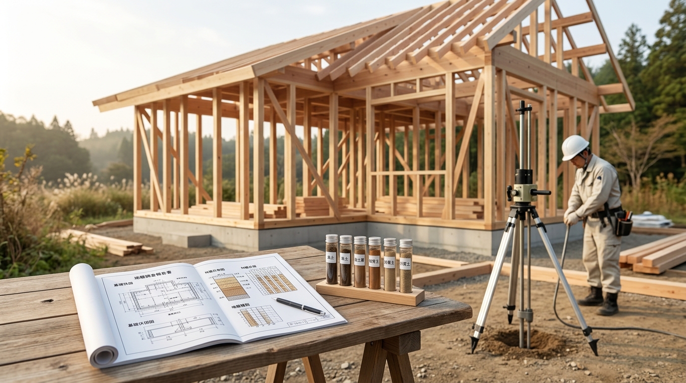 地盤調査って何するの?費用・期間・結果の読み方をやさしく解説