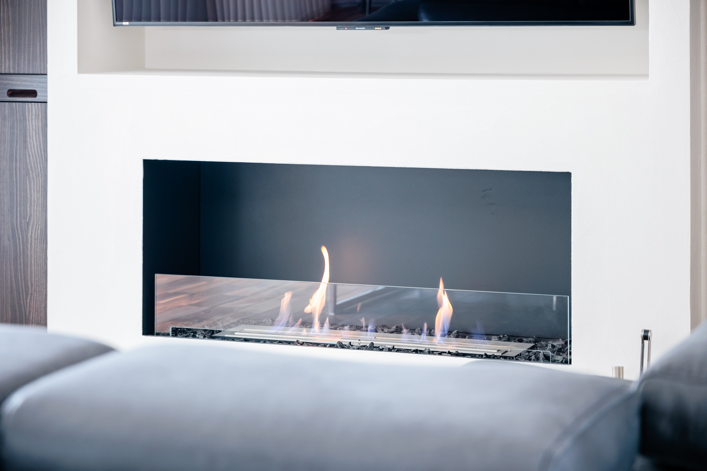 ビルトイン暖炉